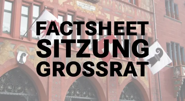 Rathausgebäude in der Stadt Basel