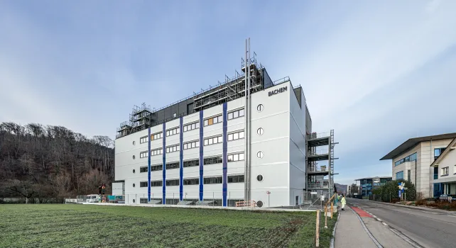Das neue Produkionsgebäude