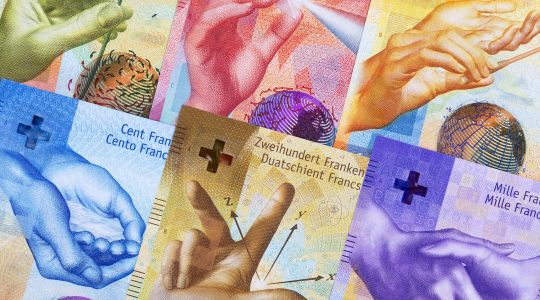 Schweizer Geldscheine