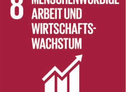 Nachhaltigkeitscode 8 rot