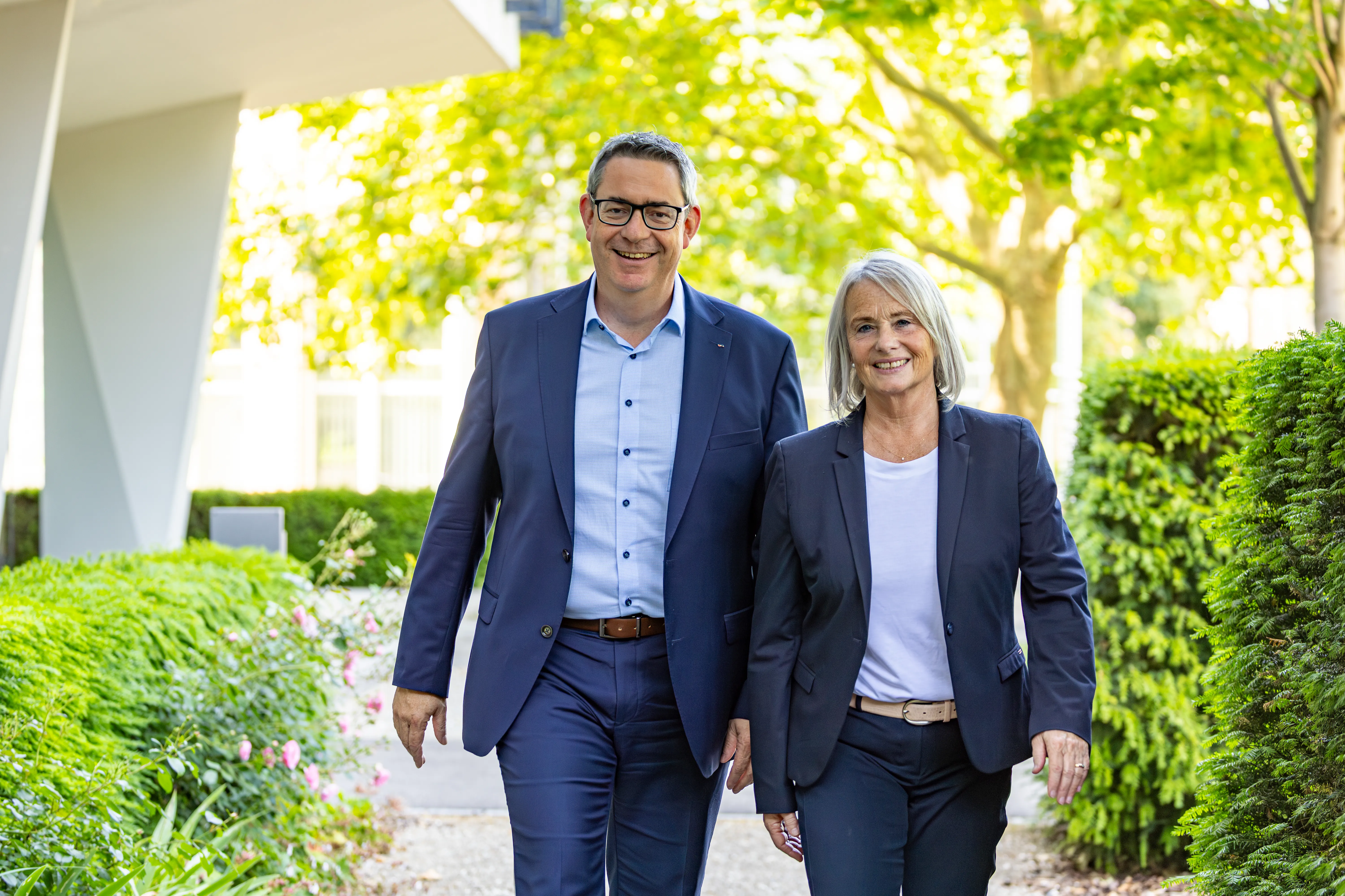 Dieses Foto zeigt Martin Dätwyler und Elisabeth Schneider-Schneiter