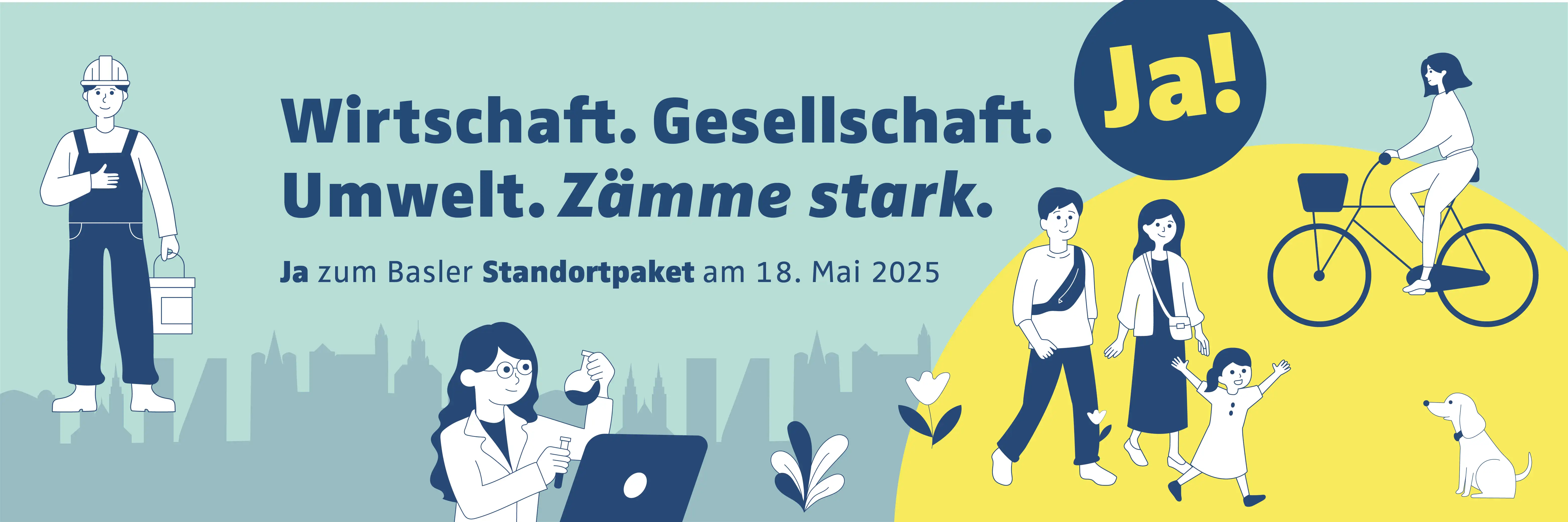 Plakatsujet der Kampagne Plakatsujet der Kampagne