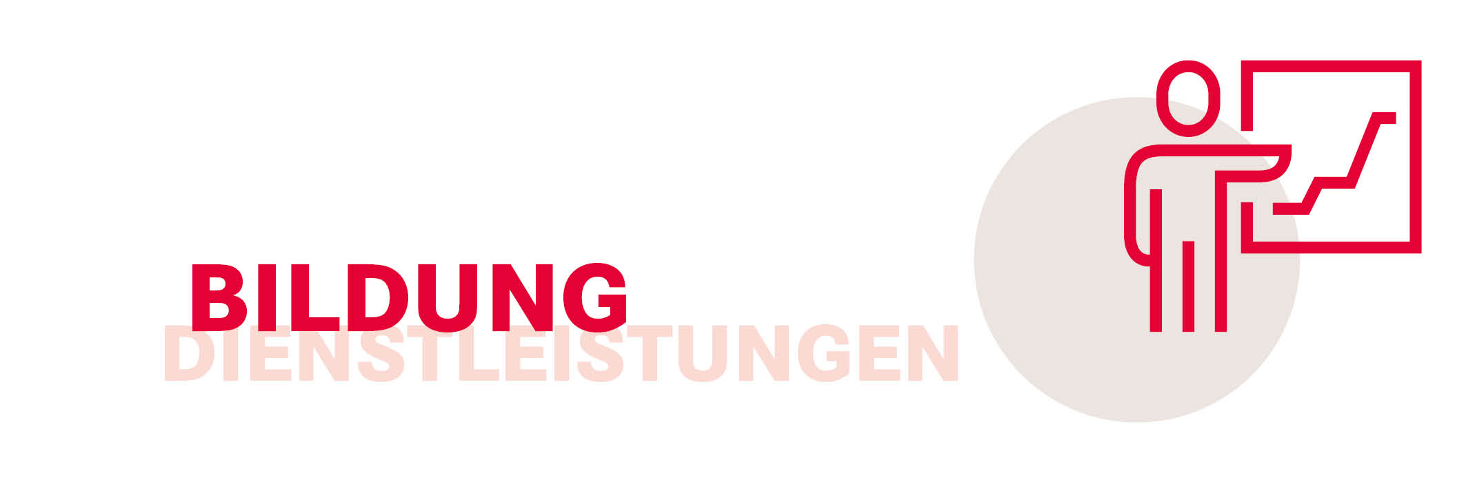 Das Bild zeigt das Icon Bildung Dienstleistungen