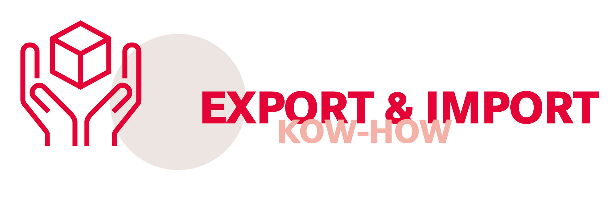 Das Bild zeigt das Icon Export & Import Know-how