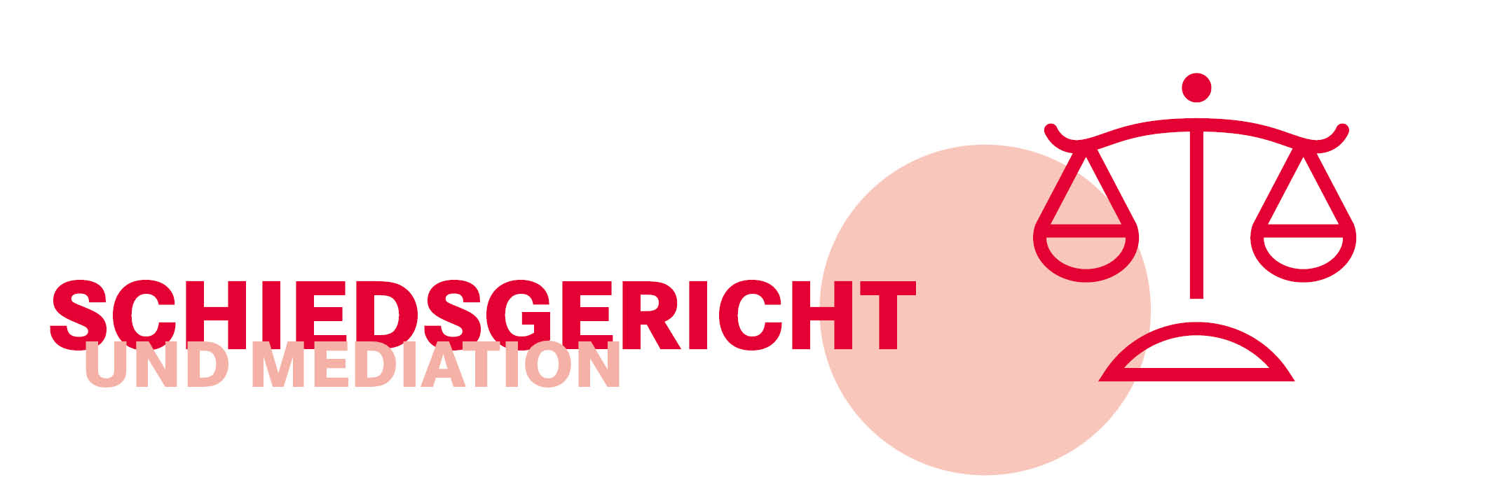 Das Bild zeigt das Icon Schiedsgericht und Mediation