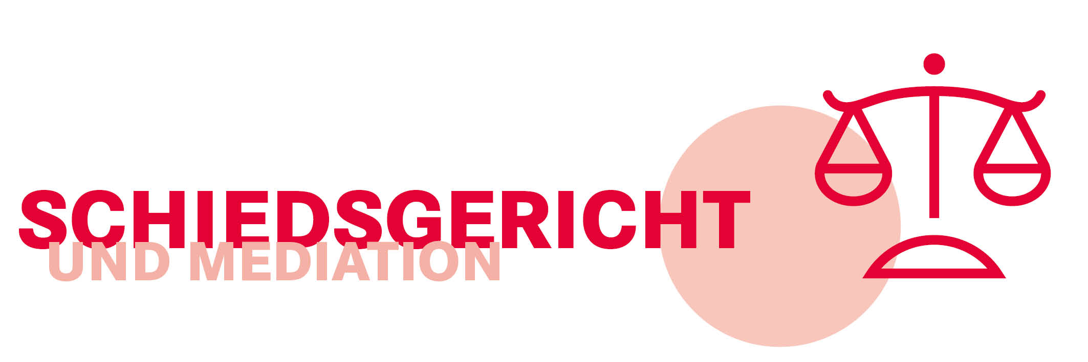 Das Bild zeigt das Icon Schiedsgericht und Mediation