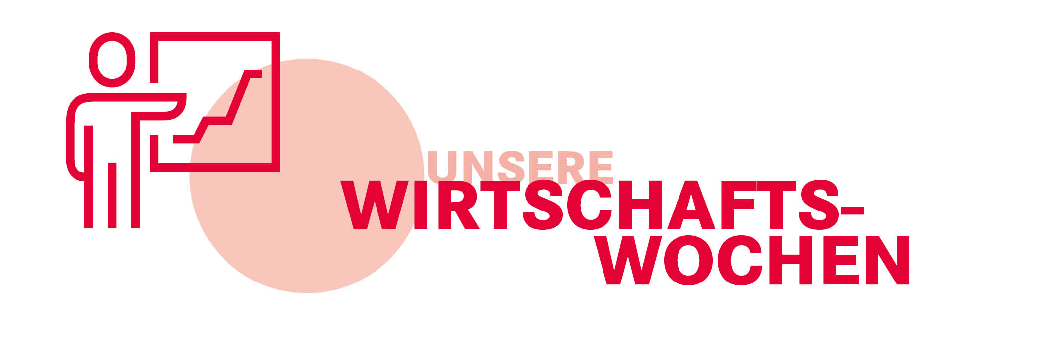 Das Bild zeigt das Icon Unsere Wirtschaftswochen