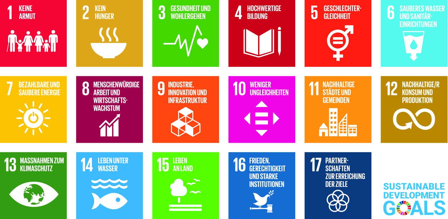 Sustainable Development Goals (SDGs) der Vereinten Nationen