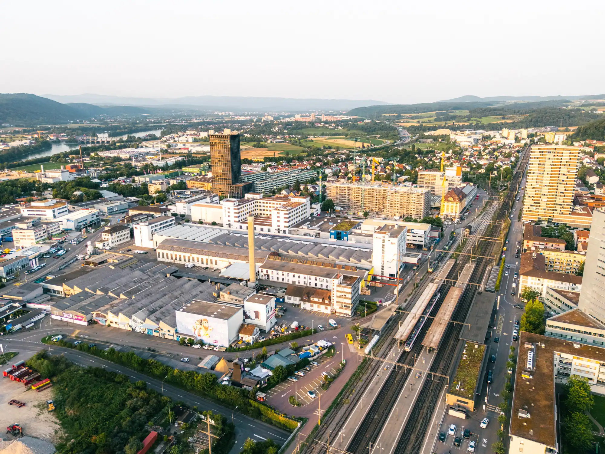 Luftaufnahme Bredella Area