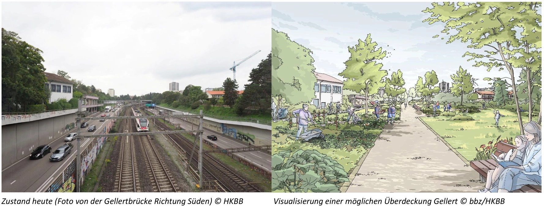 Visualisierung an «Handelskammer beider Basel/BBZ